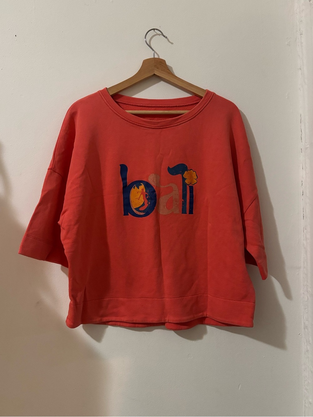 Bali Surf Cotton Sweatshirt Made in Portugal Size Small